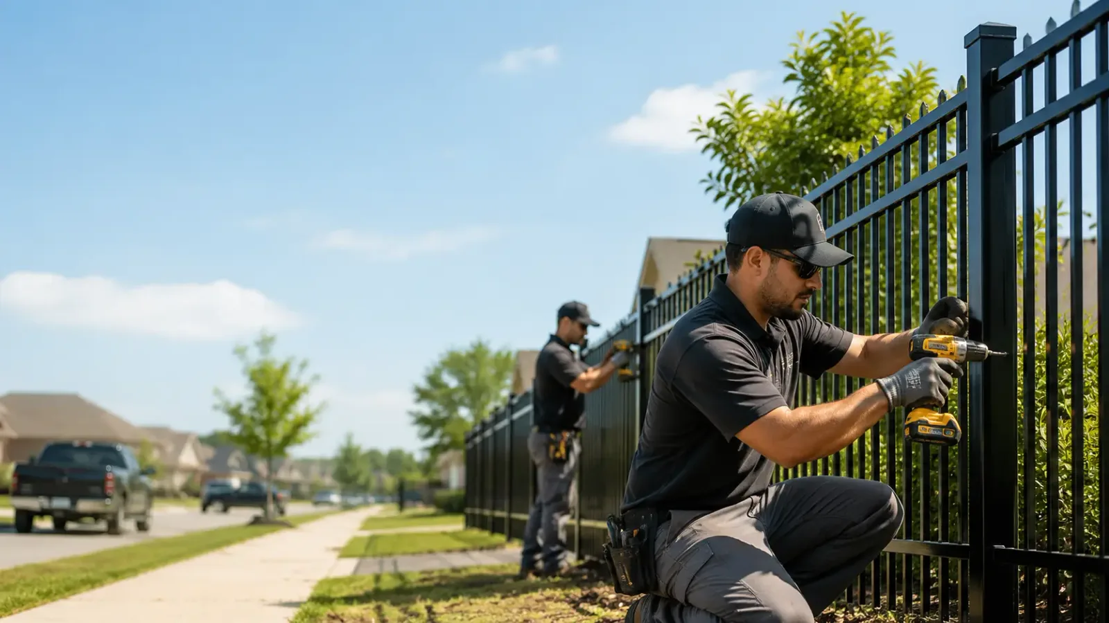 Metal Fence Installation in Hinckley, OH
